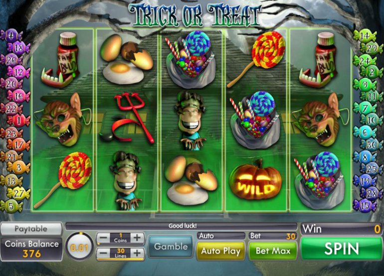 Trick or Treat Genii video slot